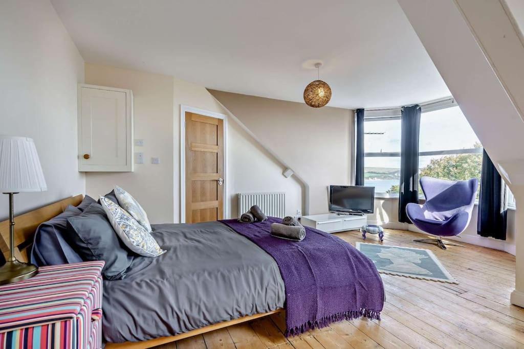 Villa Dizzy Heights Swanage Sleeps 10 With Amazing Views Extérieur photo