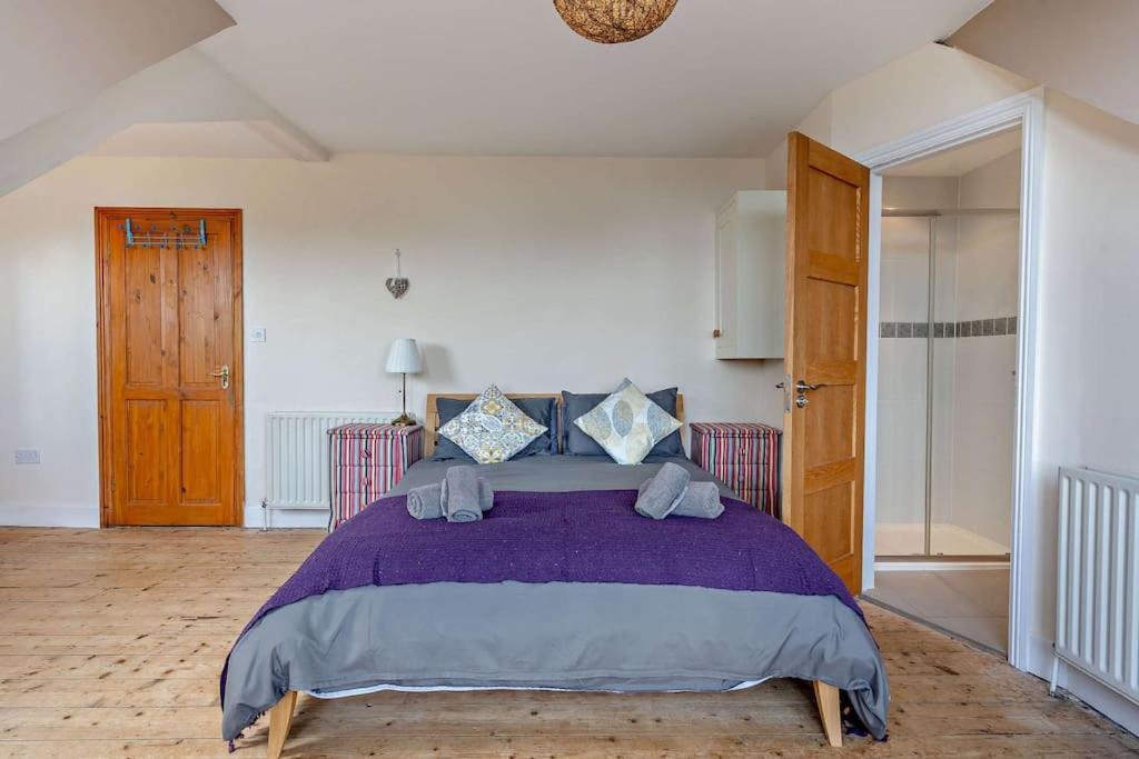 Villa Dizzy Heights Swanage Sleeps 10 With Amazing Views Extérieur photo
